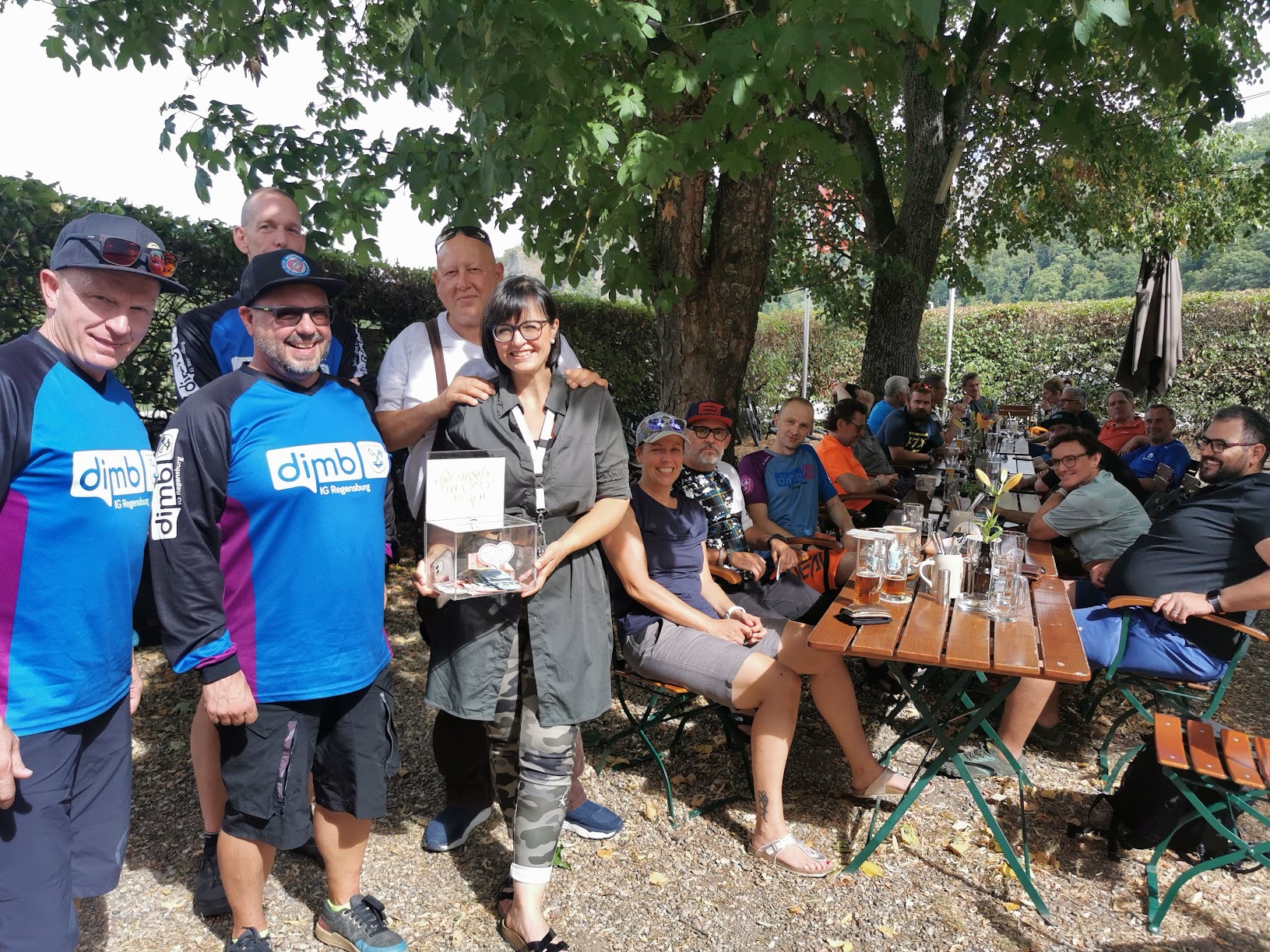 Business Biken zu Gunsten der Initiative "Herz-Tritt"